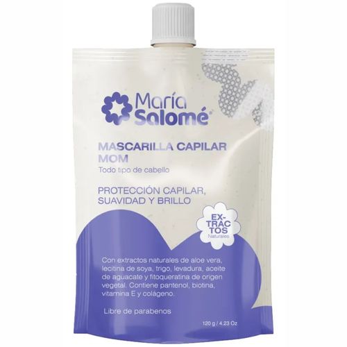 Mascarilla Capilar Maria Salomé Mom - Doypack X 120 g
