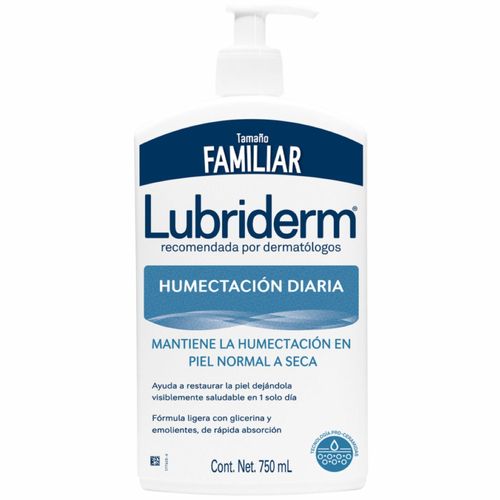 Loción Lubriderm Humectacion Diaria Frasco X 750 Ml Johnson