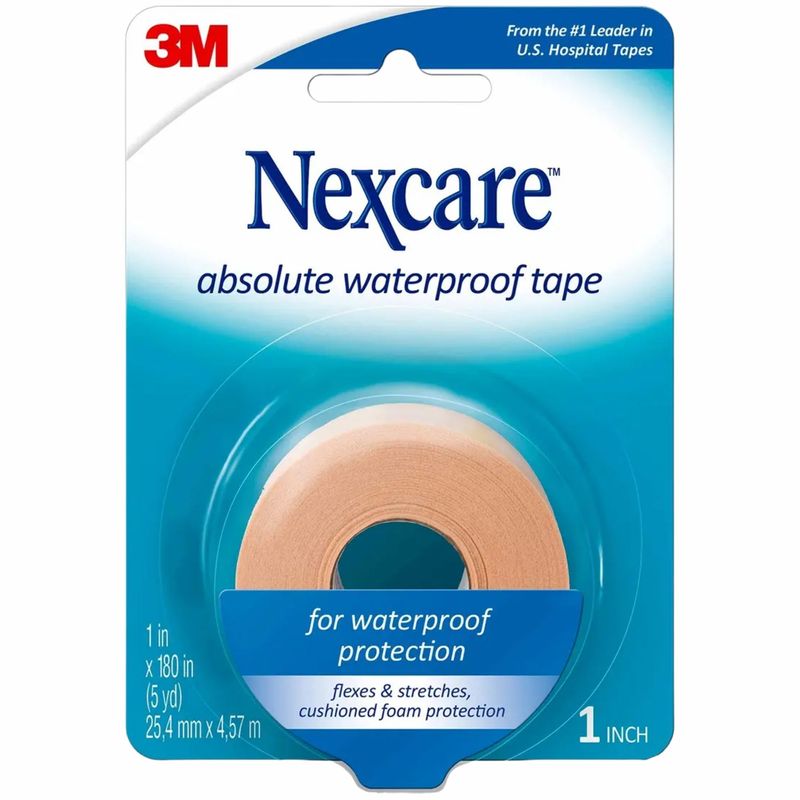 Nexcare Cinta Impermeable Aco 25 mm x 4.5 m