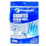Guante Nitrilo Azul Talla M x 2 Unidades