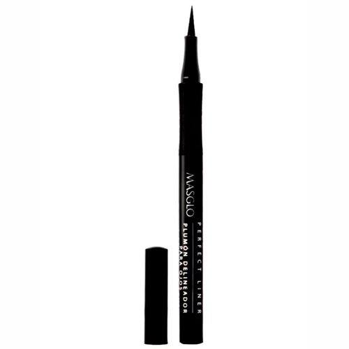 Delineador Plumón para Ojos Masglo Negro 1 ml
