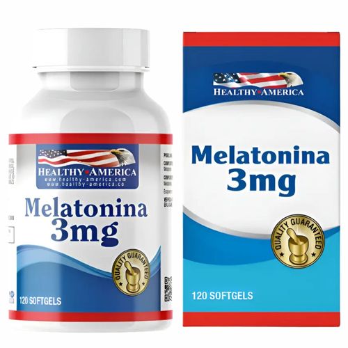 Melatonina 3 Mg Caja X 120 Cápsulas Healthy