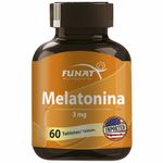 Melatonina 3 Mg Frasco X 60 Tabletas Funat