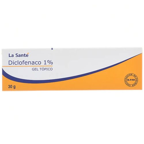 Diclofenaco Gel 1% Tubo X 30 Gr La Santé