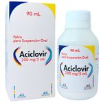 Aciclovir Suspensión 200 mg 90 ml Oral