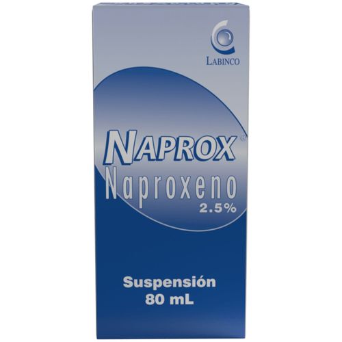 Naprox 2.5% Frasco X 80 Ml Suspensión Labinco