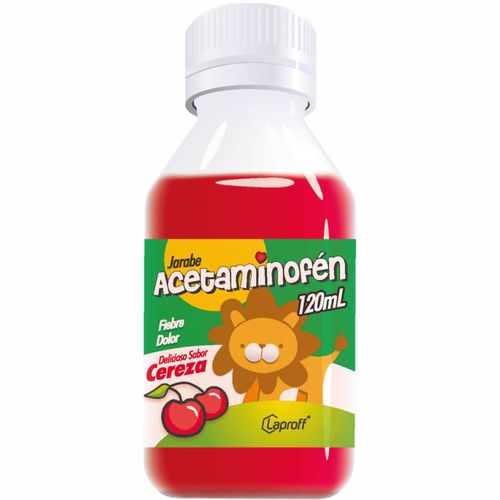 Acetaminofén Jarabe 150 Mg/5 Ml Frasco X 120 Ml Laproff