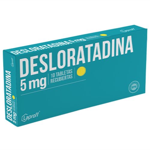 Desloratadina 5 Mg Caja X 10 Tabletas Laproff