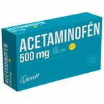 Acetaminofén 500 Mg Caja X 300 Tabletas Laproff
