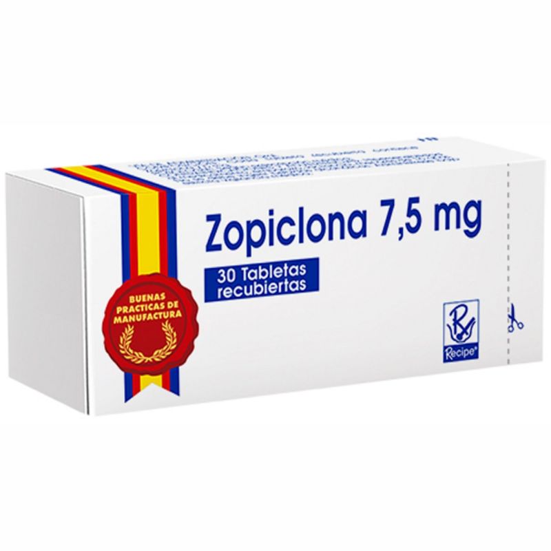 Zopiclona 7.5 Mg Caja X 30 Tabletas Recipe