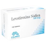 Levotiroxina 100 Mcg Caja x 150 Tabletas