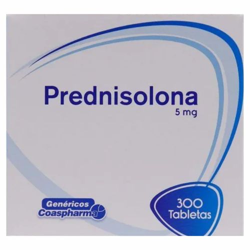 Prednisolona 5 Mg Caja X 300 Tabletas Coaspharma