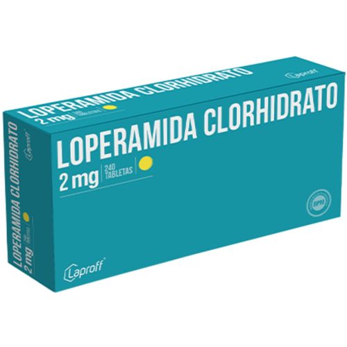 Loperamida 2 Mg Caja X 240 Tabletas Laproff