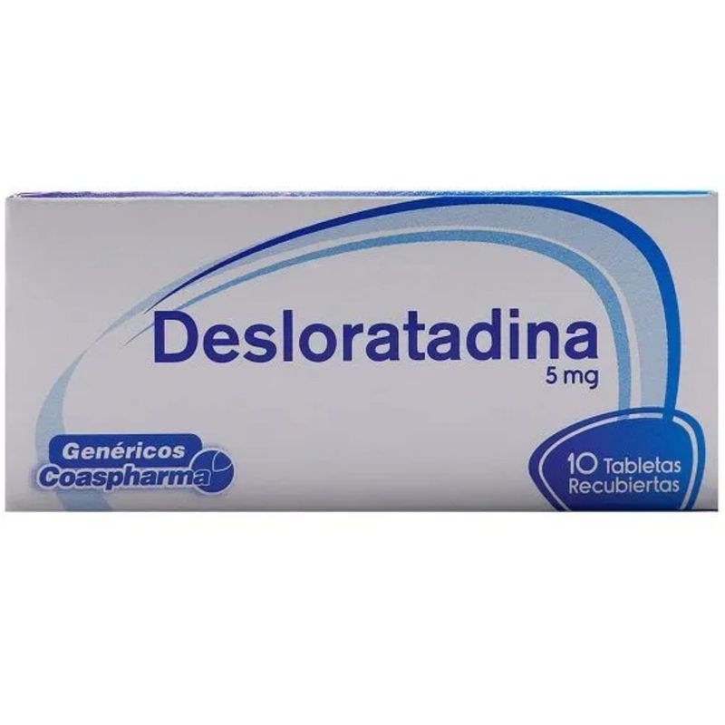 Desloratadina 5 mg 10 Tabletas Coaspharma