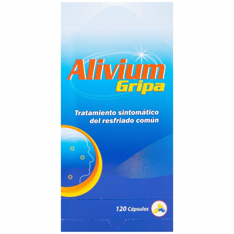 Alivium Gripa 120 Cápsulas Ophalac Rx