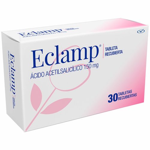 Eclamp Ácido Acetil Salicílico 150 Mg Caja X 30 Tabletas Procaps