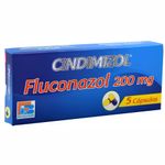 Cindimizol Fluconazol 200 mg 5 Cápsulas