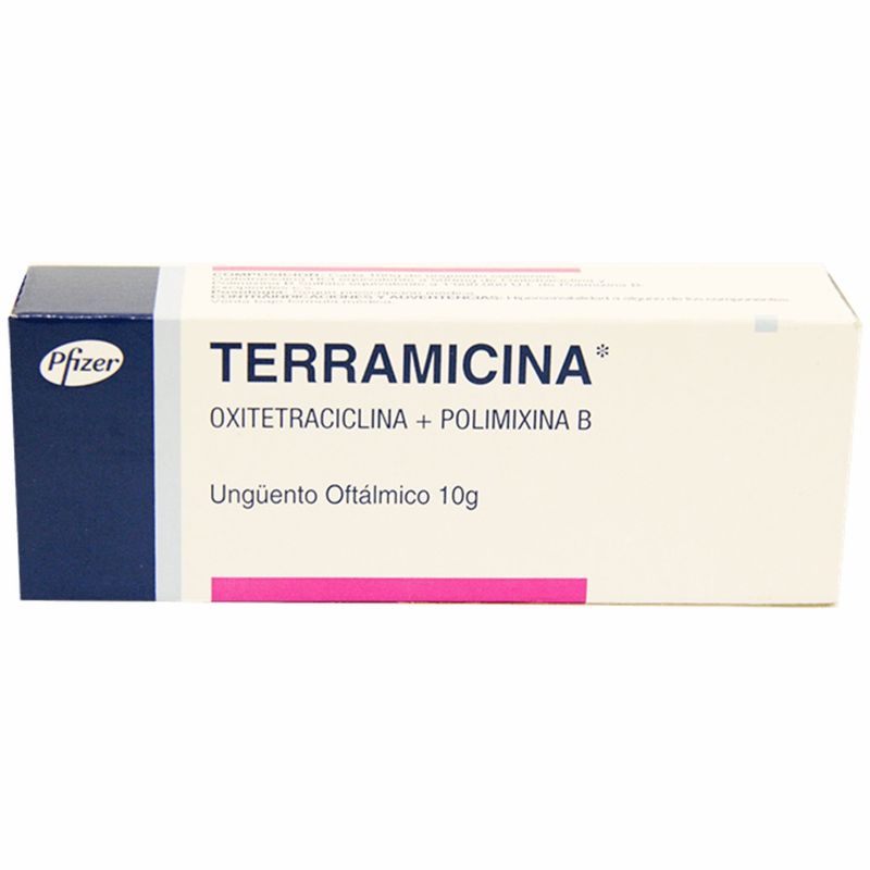 Terramicina Ungüento Oftálmico Tubo 10 Gr