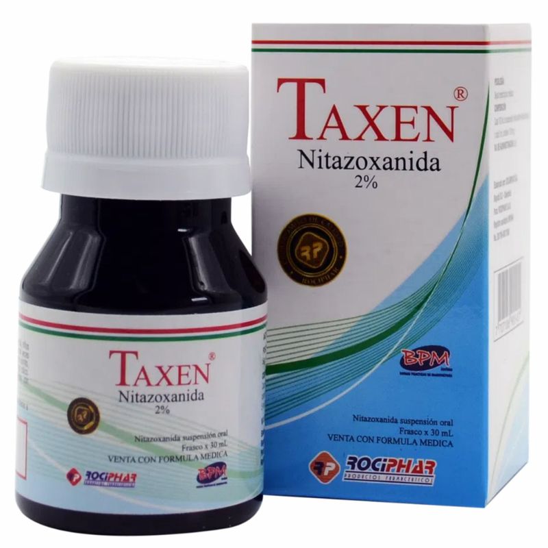 Taxen Nitazoxanida Suspensión 30 ml Oral