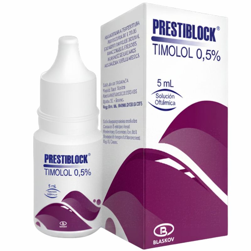 Prestiblock Timolol Oftálmico Frasco 5 Ml