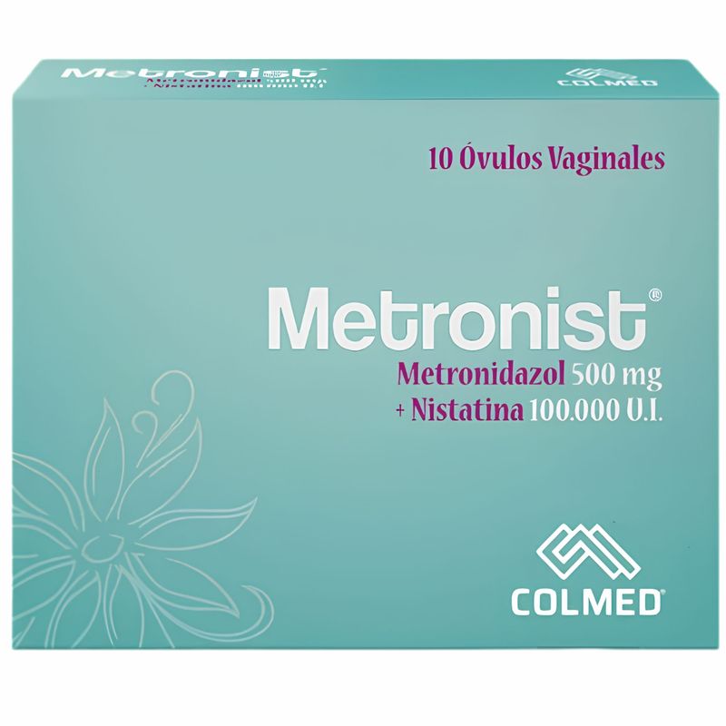 Metronist 500 mg 10 Óvulos Colmed Oral