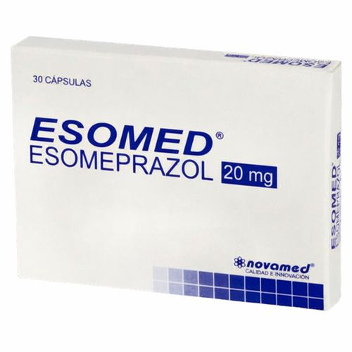 Esomeprazol 20 Mg Caja X 30 Tabletas Novamed