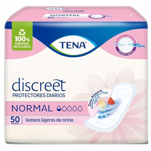 Protector Tena Normal Lights By Bolsa X 50 Unidades Familia