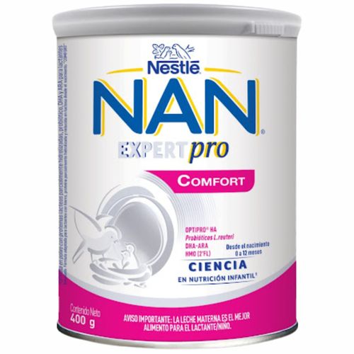 Fórmula Infantil Nan Comfort Hmo Lata X 400 Gr