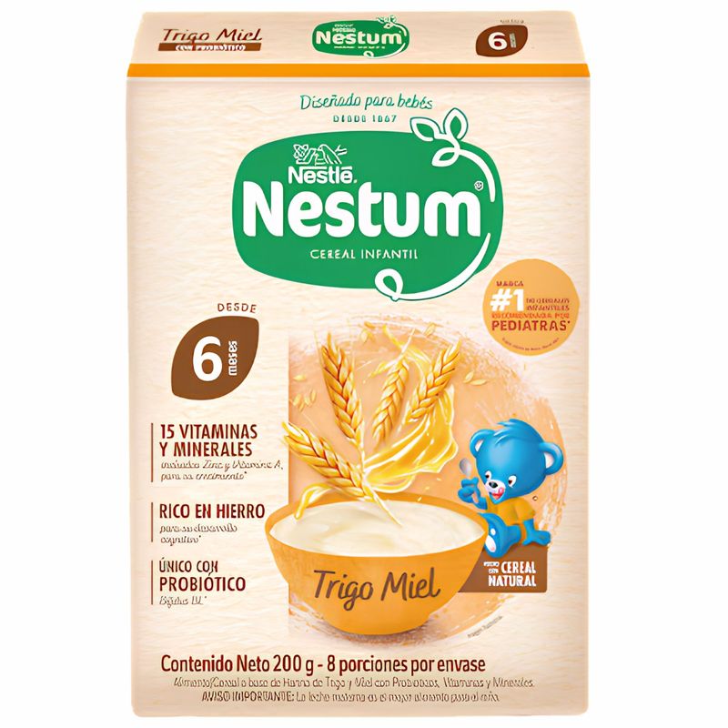 Nestum Trigo Miel 200 g Nestlé Infantil