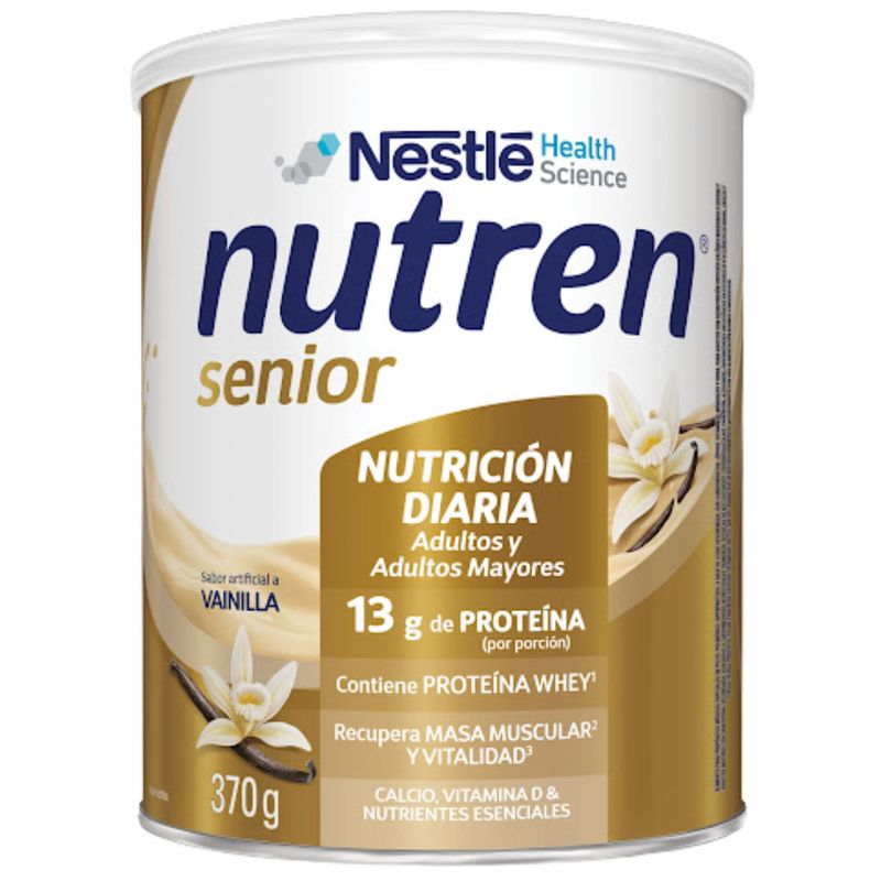 Nutren Senior Vainilla 370 g Nestlé Polvo