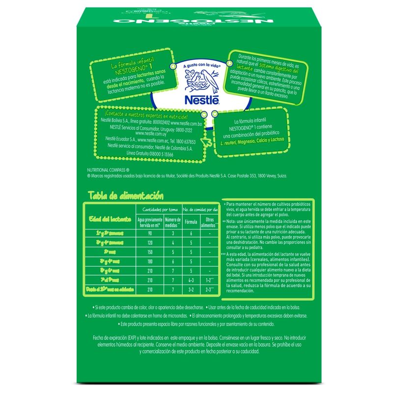 Nestógeno 1 Comfortis x2 Bolsas 700 Gr