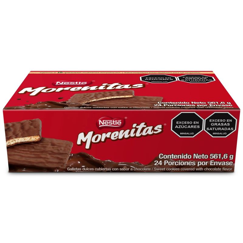Galletas Morenitas Display 24 Unid 23.4 Gr