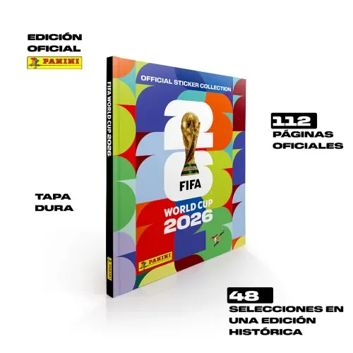Álbum Mundial 2026 Panini Pasta Dura