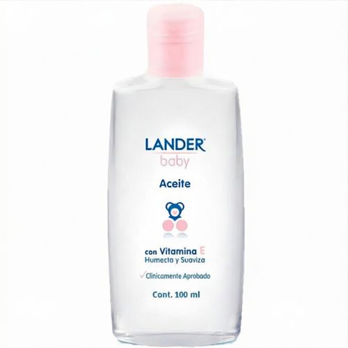 Aceite Para Bebé Frasco X 100 Ml Lander