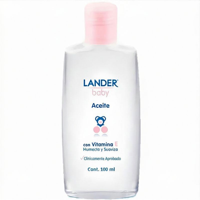 Aceite Para Bebé Frasco X 100 Ml Lander