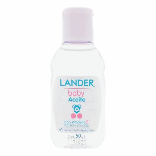 Aceite Para Bebé Frasco X 50 Ml Lander