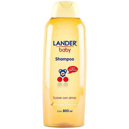 Shampoo Lander Bebé Frasco X 800 Ml