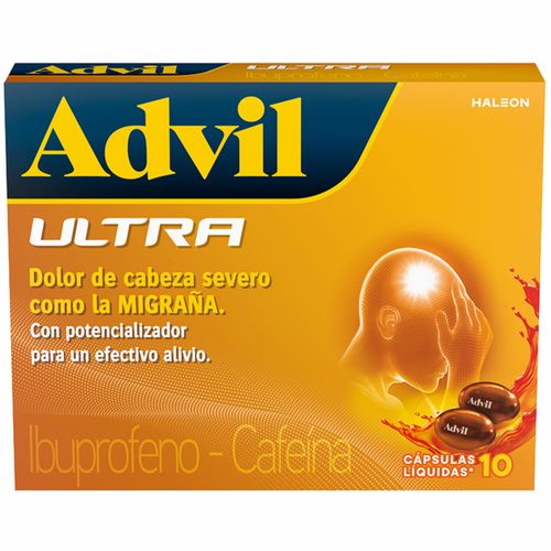 Advil Ultra Caja X 10 Comprimidos