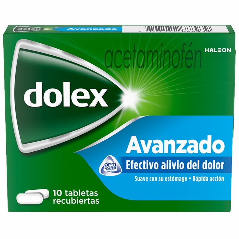 Dolex Avanzado caja x10 tabletas orales