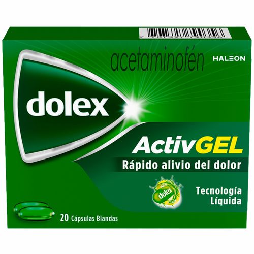 Dolex Activgel Caja X 20 Cápsulas