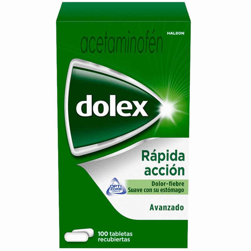 Dolex Avanzado 500 Mg Caja X 100 Tabletas Gsk