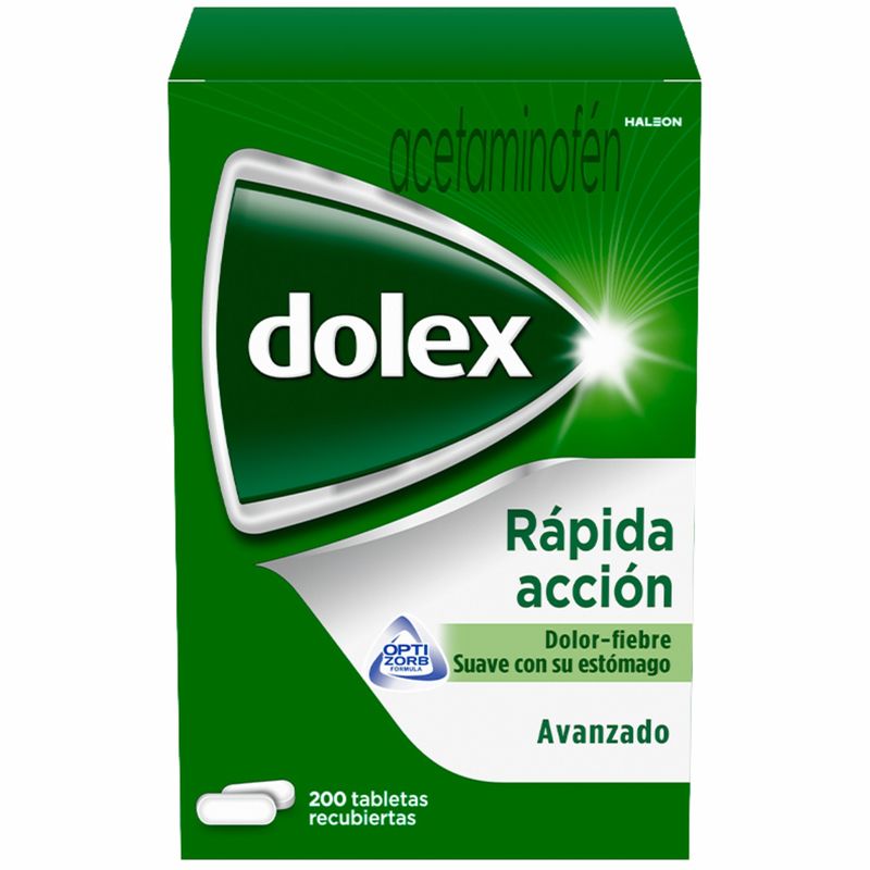 Dolex Avanzado 500 Mg Caja X 200 Tabletas Gsk