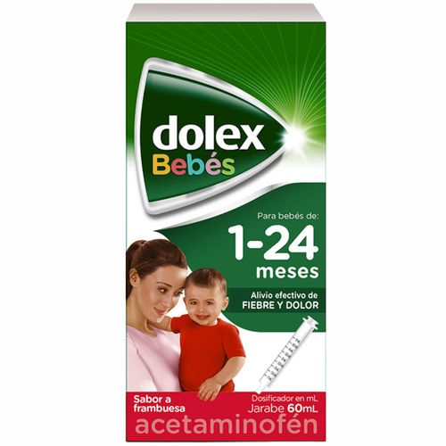 Dolex Bebes Jarabe 32 Mg/Ml Frasco X 60 Ml