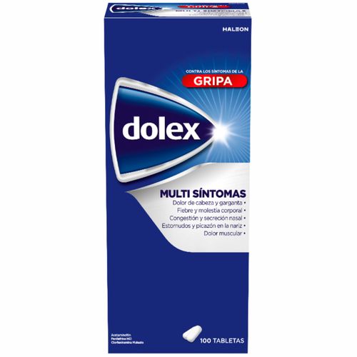 Dolex Gripa Caja X 100 Tabletas