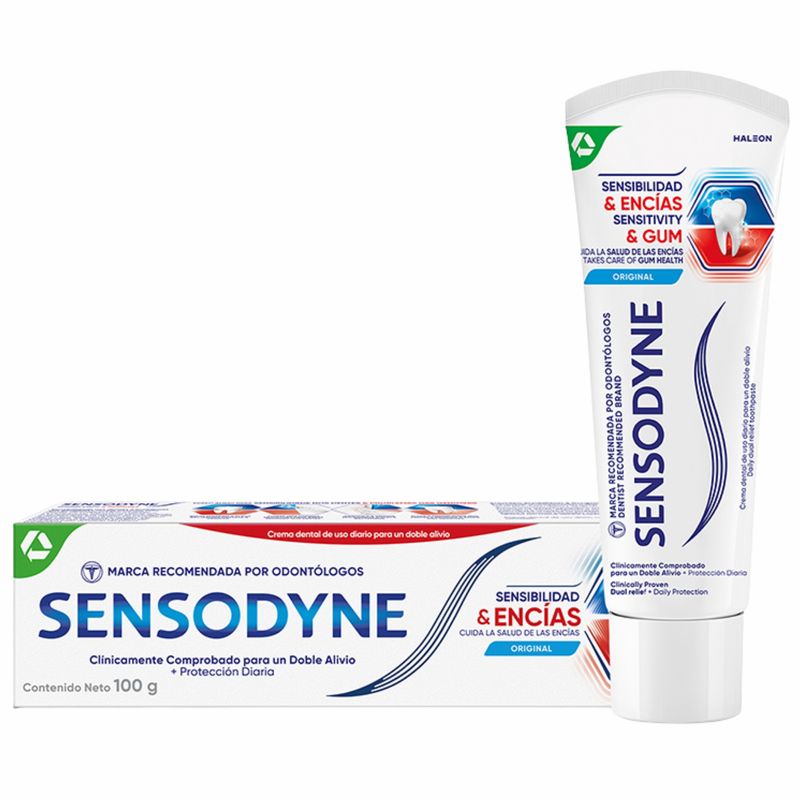 Crema Sensodyne Sensibilidad Encías 100 Gr