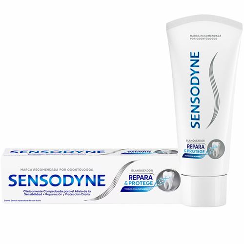 Crema Dental Sensodyne Repara Protege Blanquea Tubo X 100 Gr Gsk