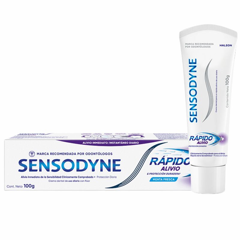 Crema Dental Sensodyne Rápido Alivio 100 Gr