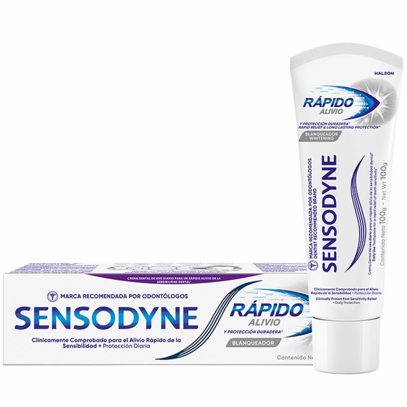 Sensodyne Rápido Alivio Blanqueadora 100 Gr