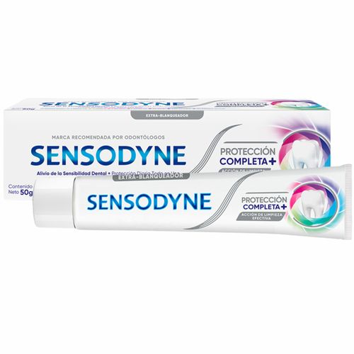 Crema Dental Sensodyne Protección Completa Tubo X 50 Gr Gsk