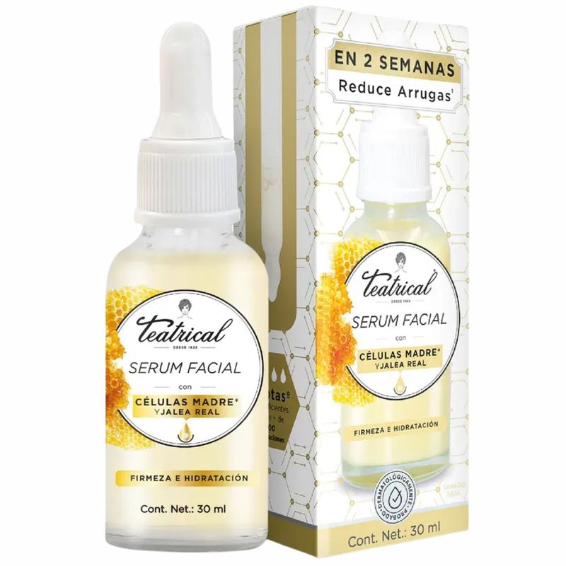 Crema Facial Teatrical Sérum Jalea Real X 30Ml